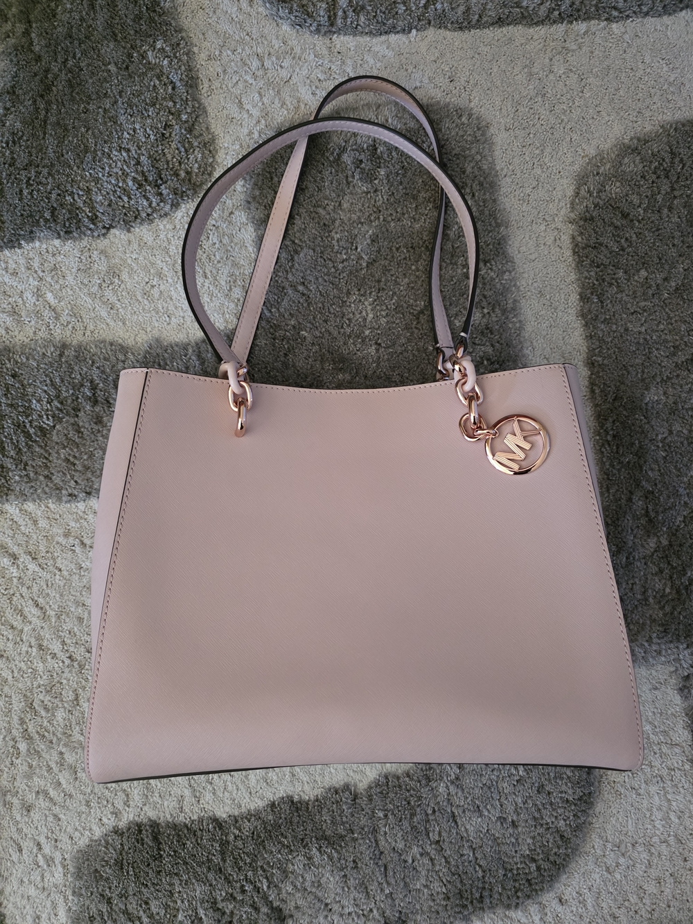 Michael Kors Blush Pink Saffiano Leather Tote